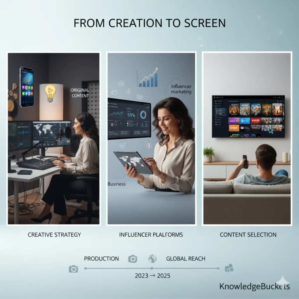 content creator platform viewer streaming ecosystem 2025